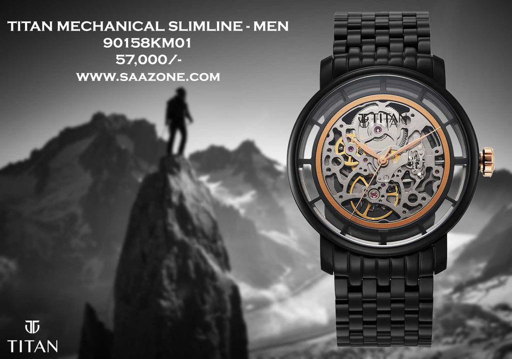 Titan Mechanical Slimline for Men 90158KM01