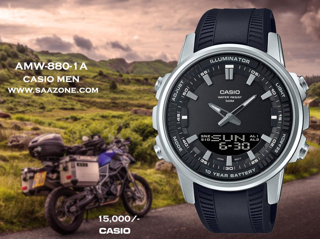 Casio Digital/Analogue Timepiece for Men AMW-880-1AVDF