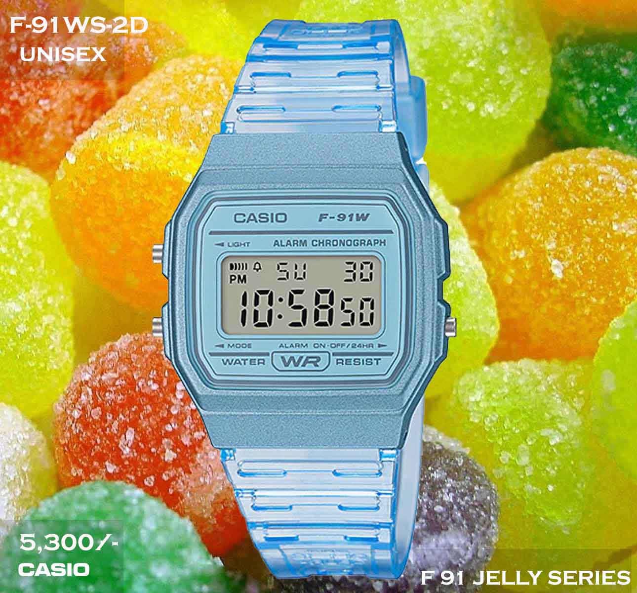 Casio discount jelly watch