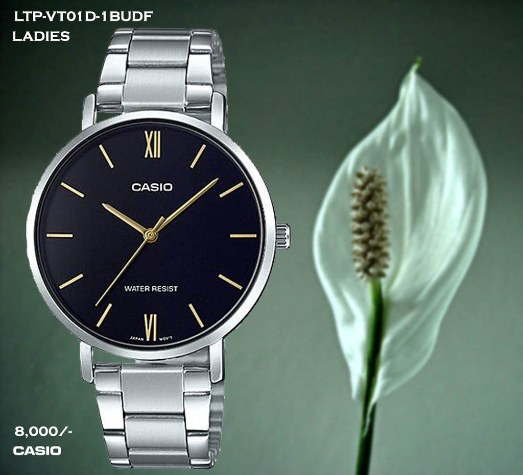 Casio Ladies Timepiece LTP-VT01D-1BUDF