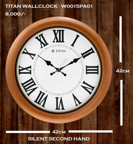 TITAN WALLCLOCK - W0015PA01