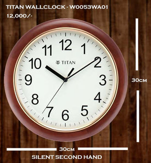 TITAN WALLCLOCK - W0053WA01