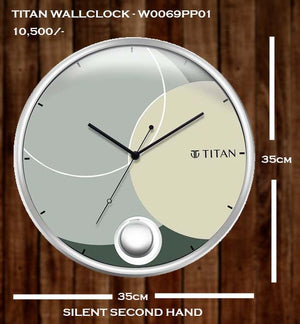 TITAN WALLCLOCK -W0069PP01