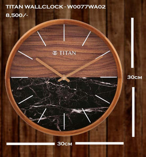 TITAN WALLCLOCK -W0077WA02