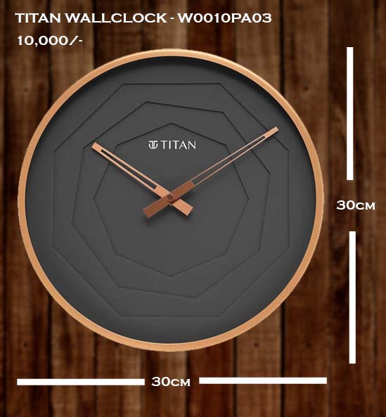 TITAN WALLCLOCK -W0078MA01