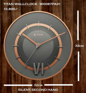 TITAN WALLCLOCK -W0087PA01