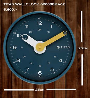 TITAN WALLCLOCK -W0088MA02