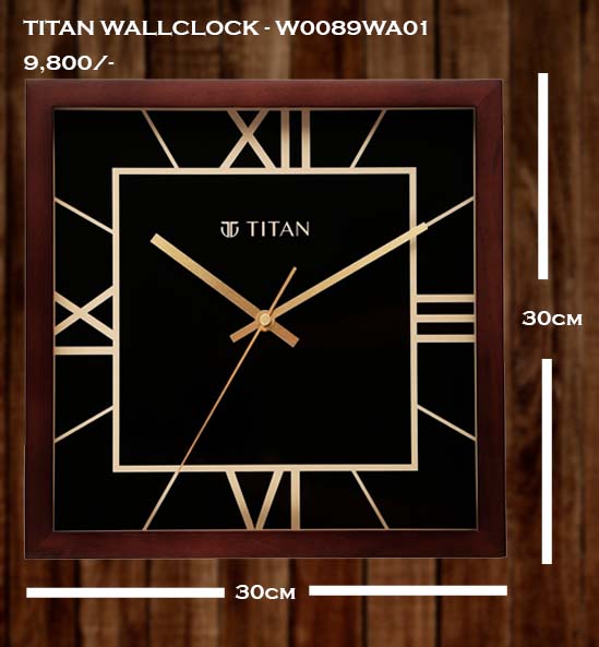 TITAN WALLCLOCK -W0090WA01