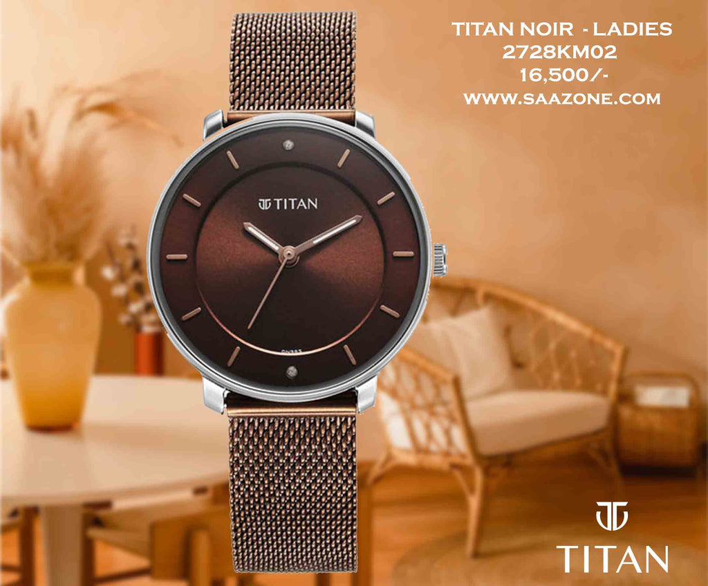 Titan Noir for Ladies - 2728KM02