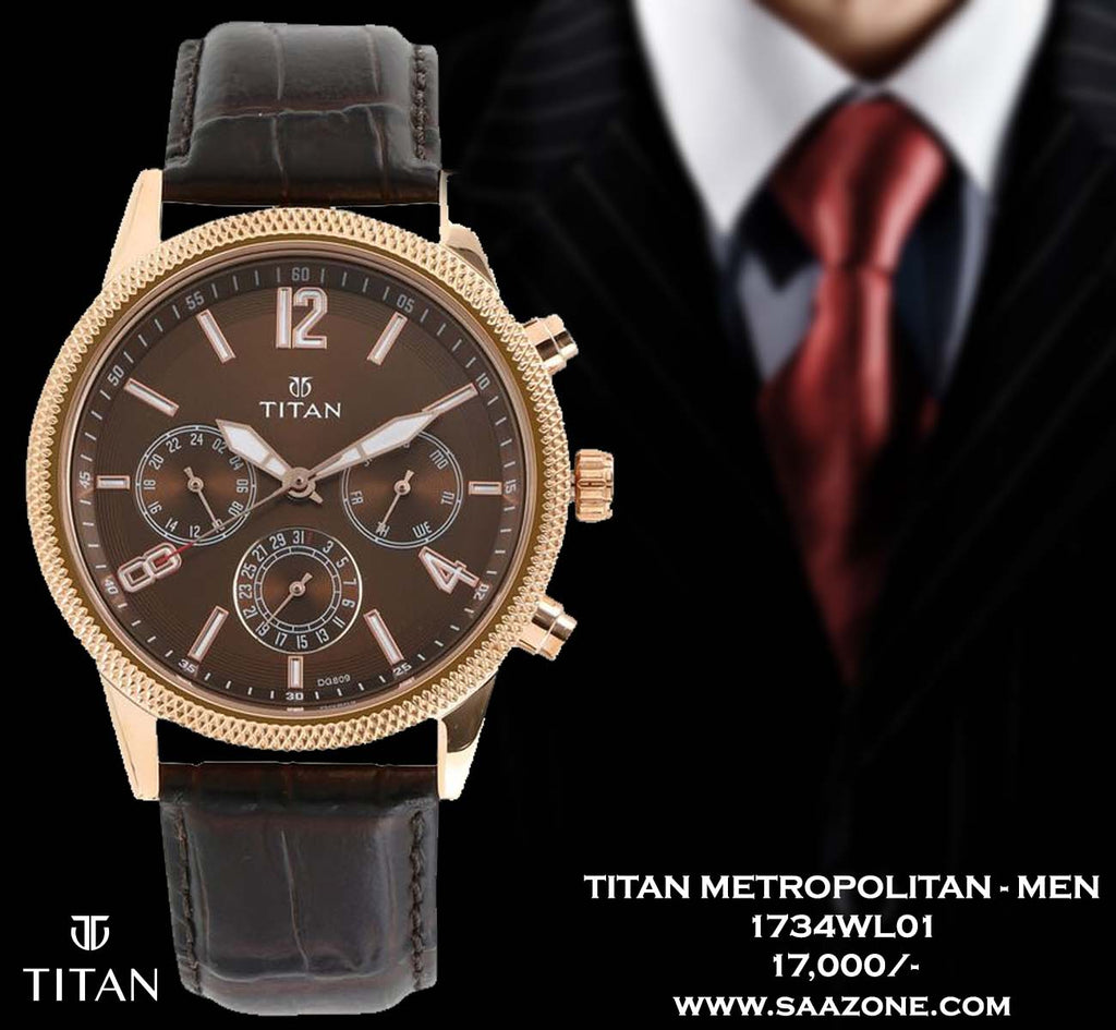 Titan Metropolitan for Men 1734WL01