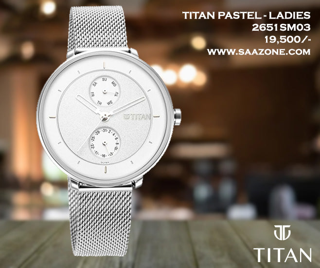 Titan Pastel for Ladies -  2651SM03