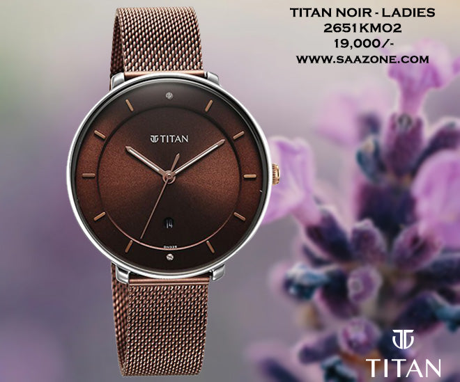 Titan Noir for Ladies - 2651KM02