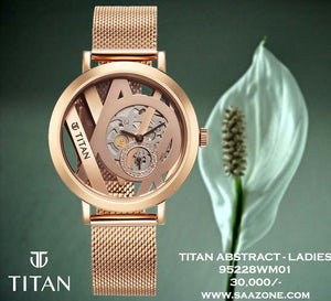 Titan Abstract for Ladies - 95228WM01