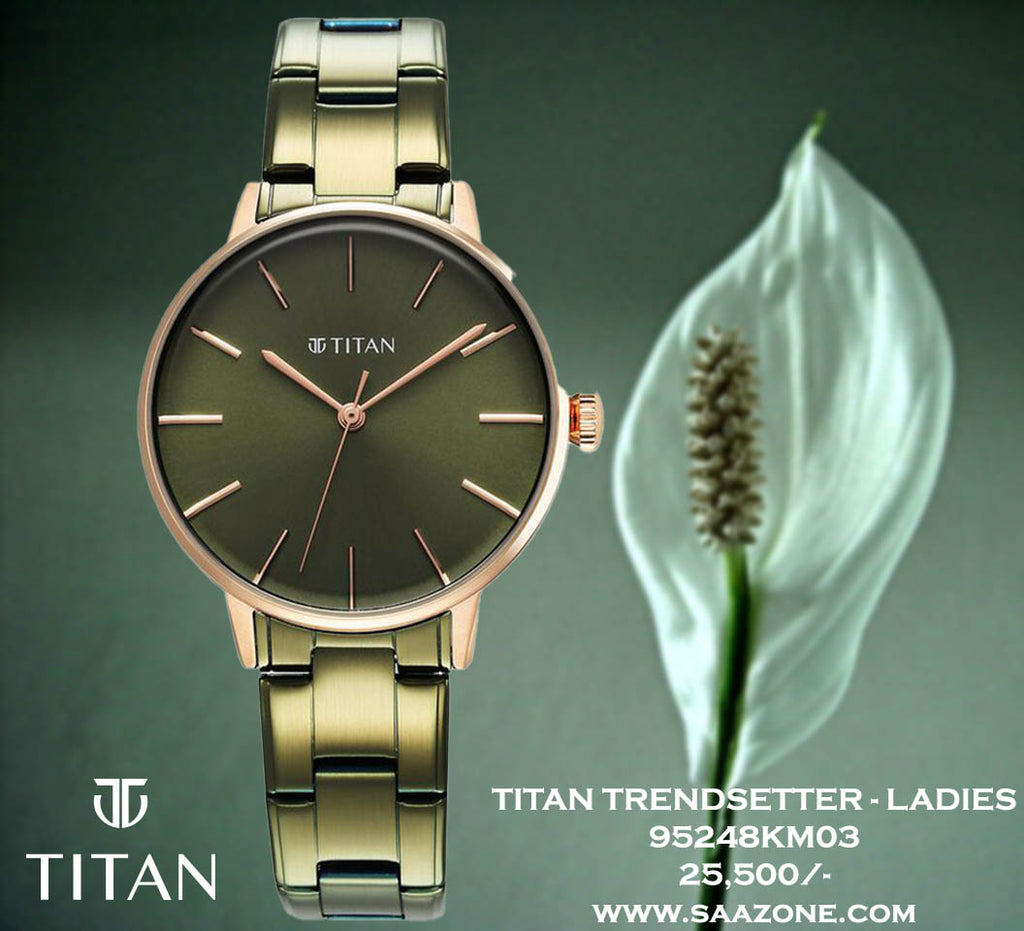 Titan Trendsetter for Ladies - 95248KM03