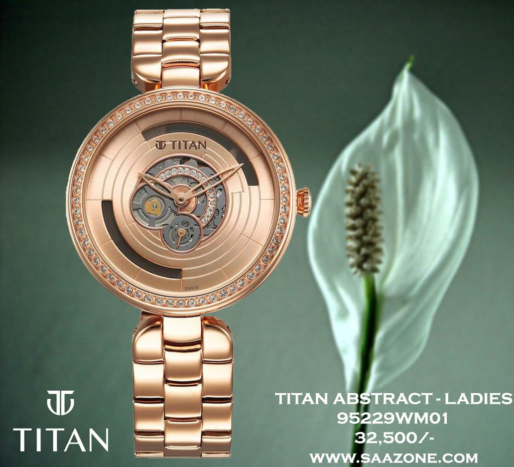 Titan Abstract for Ladies - 95229WM01