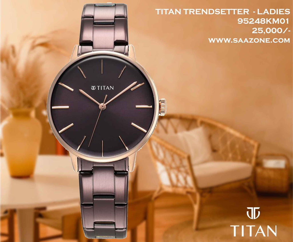 Titan Trendsetter for Ladies - 95248KM01