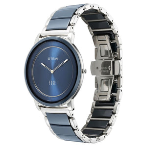 Titan Edge Fusion Series Unisex 1878KD02 - Slimmest Quartz Timepiece in the World