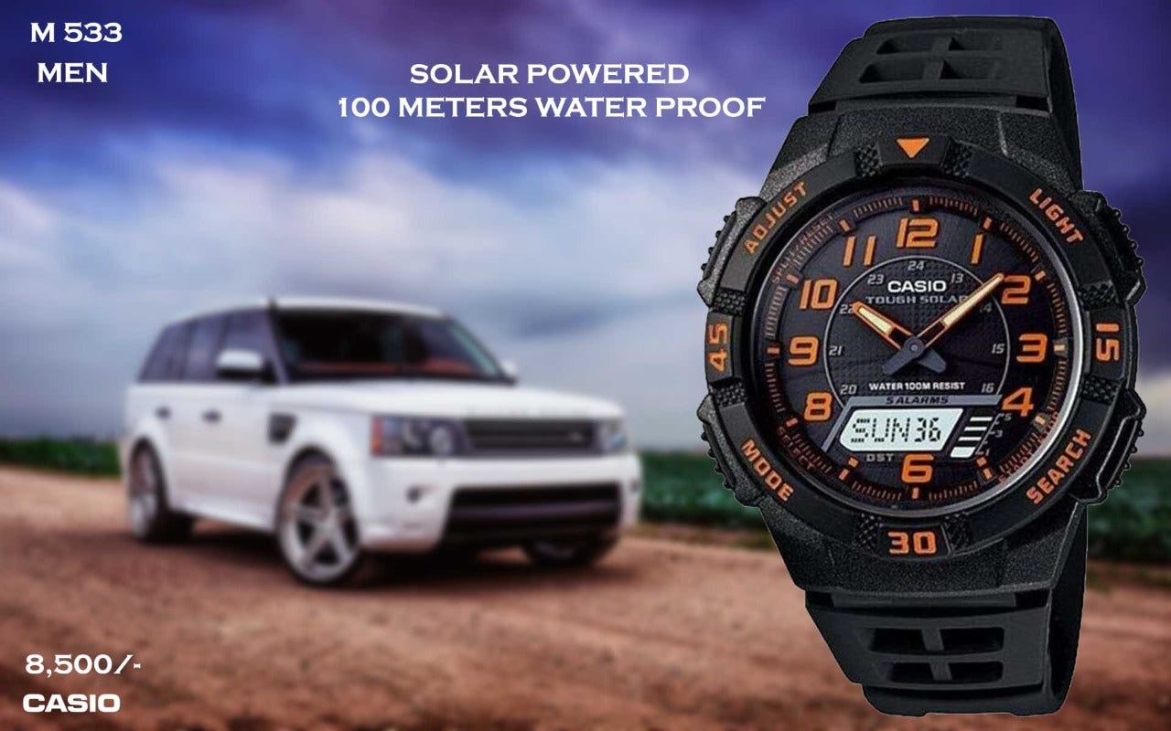 Casio Solar Powered Timepiece M 533 saazone kenya